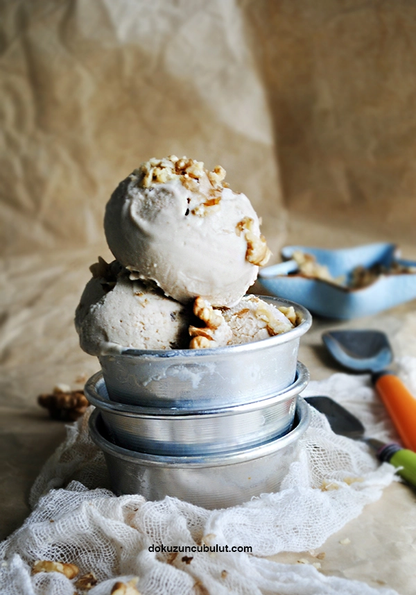 Tahinli Dondurma Tarifi
