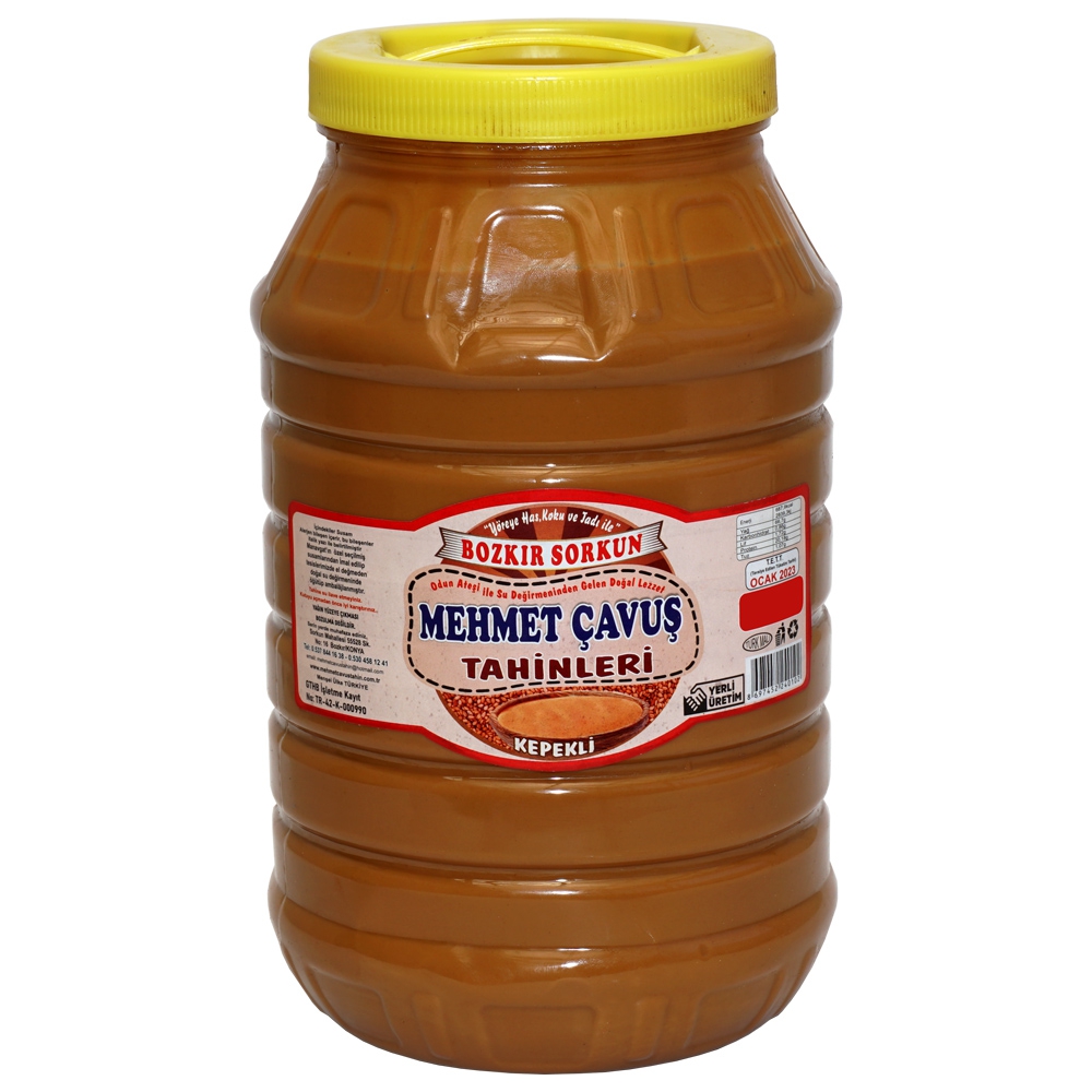 Mehmet%20Çavuş%20Kepekli%20Bozkır%20Tahini%20Plastik%20Kutu%20Net%202900%20Gr