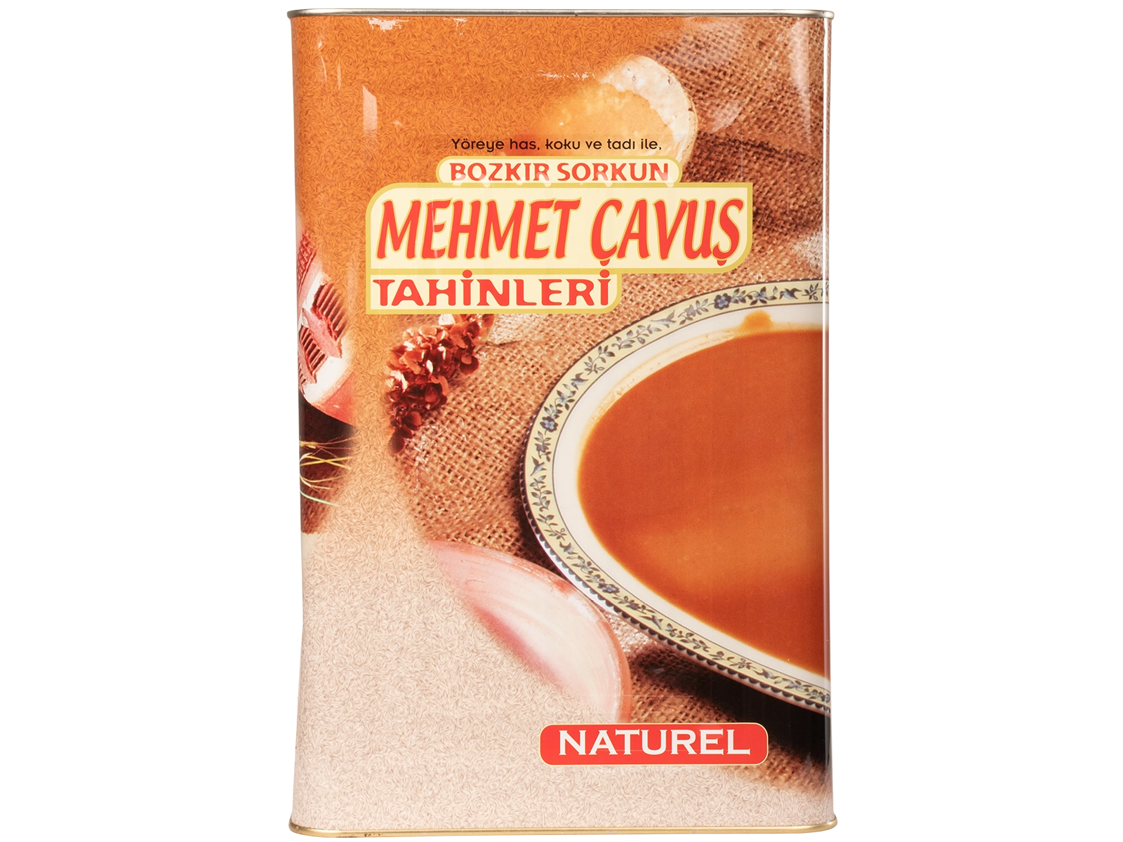Mehmet Çavuş Kepekli Bozkır Tahini Teneke Kutu Net 19 Kg