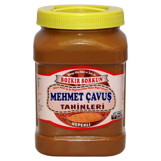 Mehmet Çavuş Kepekli Bozkır Tahini Plastik Kutu Net 935 Gr