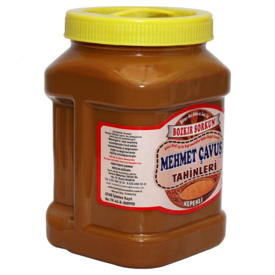Mehmet Çavuş Kepekli Bozkır Tahini Plastik Kutu Net 935 Gr
