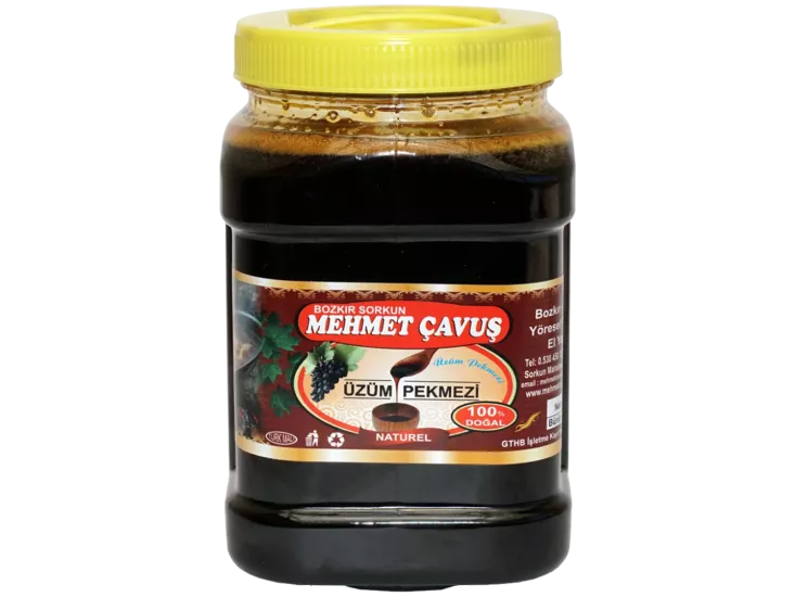 Mehmet Çavuş Üzüm Pekmezi Plastik Kutu Net 935 Gr